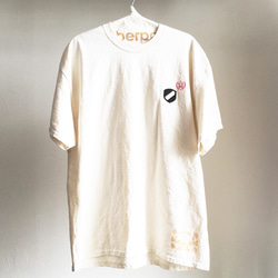 フロッキー WIDE Tee/NATURAL 1枚目の画像