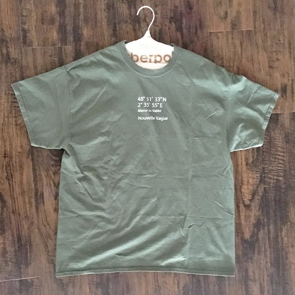 ヌーベルバーグWIDE Tee/MILITARY GREEN 3枚目の画像