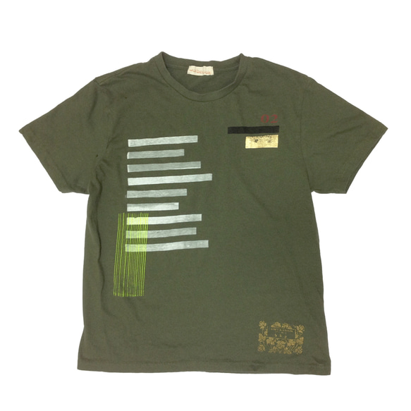 KHAKI TEE/size-3 2枚目の画像