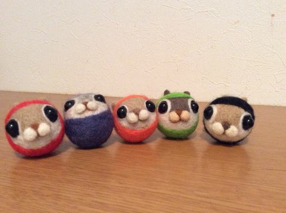 羊毛フェルト　猫　もりりん。様お取り置き分です。 54875976955b475ff225f307a340b0