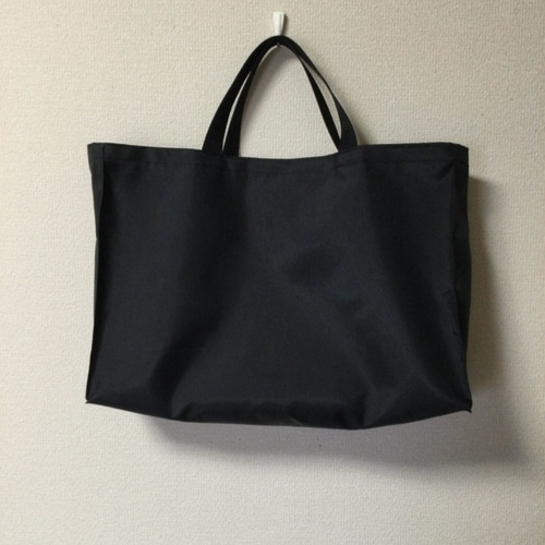 negoland 【入園入学】紺色無地サブバッグ、レッスンバック