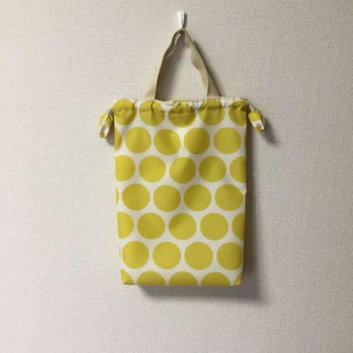 negoland 【入園入学】上履き入れ 25×30 体育館シューズ袋（巾着袋