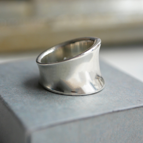 YOHEI NOGUCHI シルバーリング　box、付属ポーチ付き noguchi BIJOUX ノグチ ホワイトダイヤモンド リング nn1224