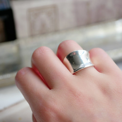 SV925  0001 wide ring -YOSHIMI NOGUCHI JEWELRY- 5枚目の画像