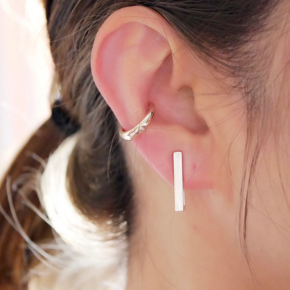 SV925  0004 ear cuff -YOSHIMI NOGUCHI JEWELRY- 6枚目の画像