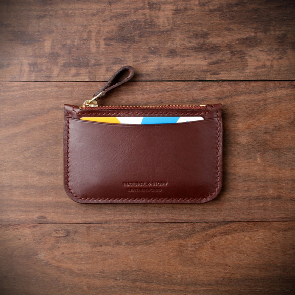 【NS手工皮件】拉鍊零錢包、禮物 (免費打印) 第1張的照片