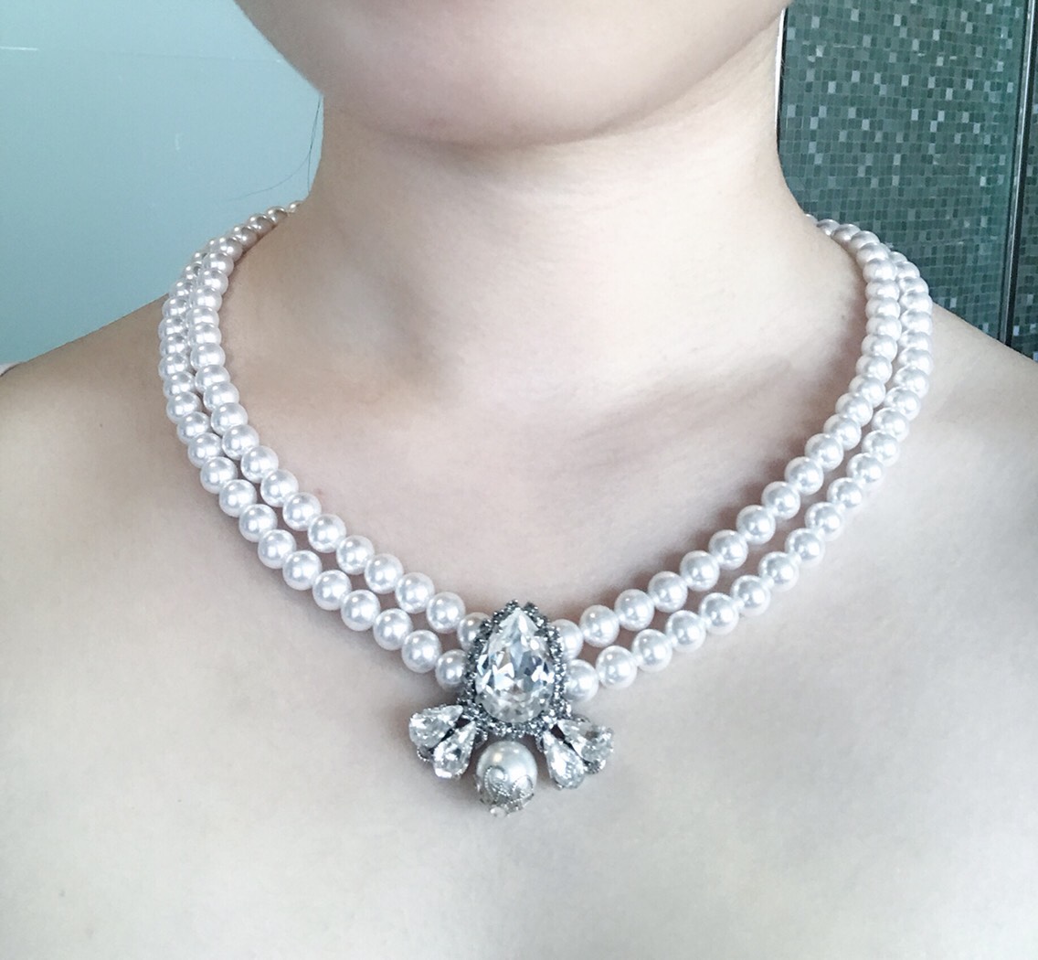 ブライダルネックレス