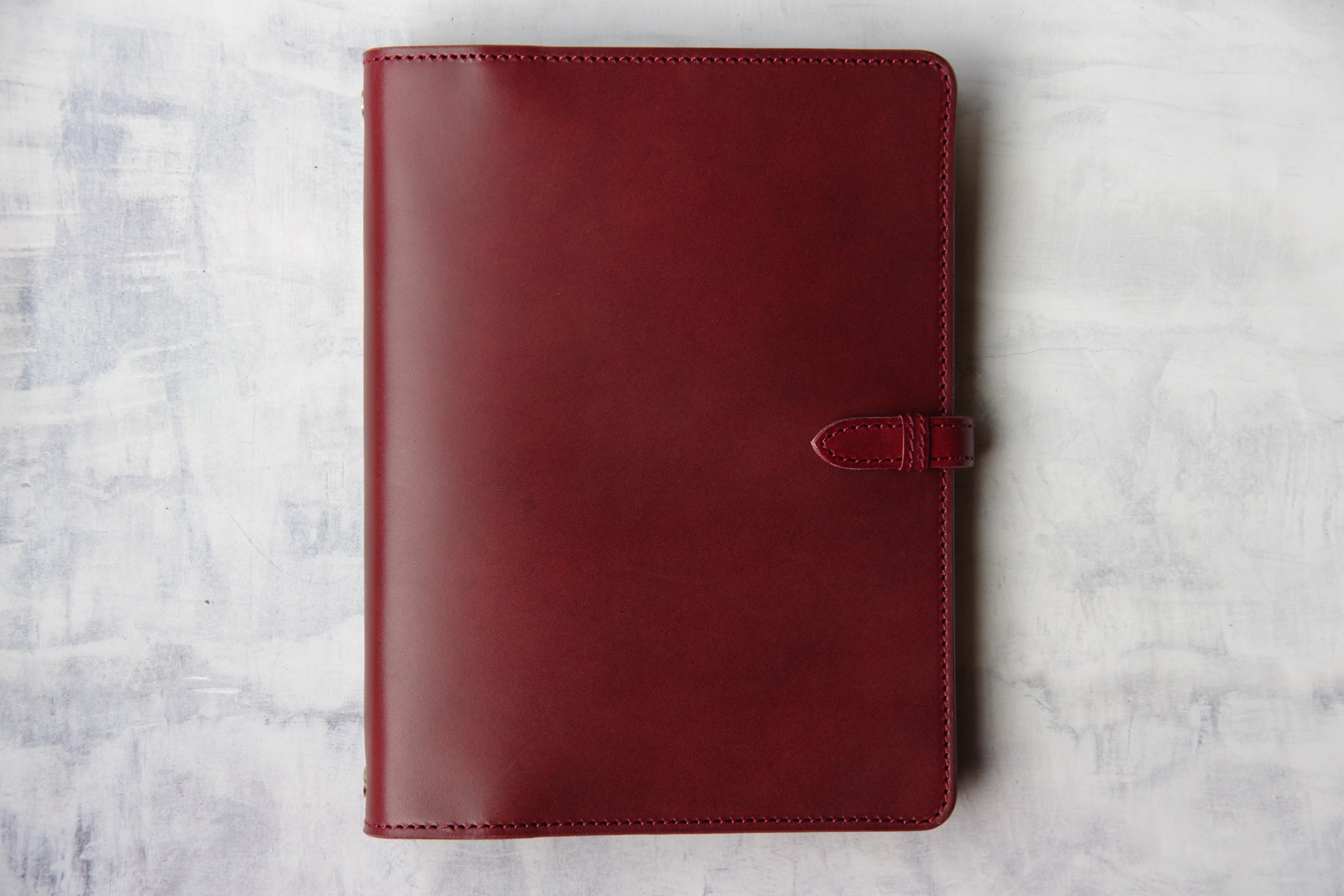 ＊イタリアンレザーブッテーロのシステム手帳 差し込みフラップ   A5サイズ 17,821円