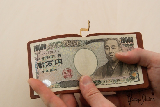 【マネークリップ / MONEY CLIP】 革財布 本革イタリアンレザー