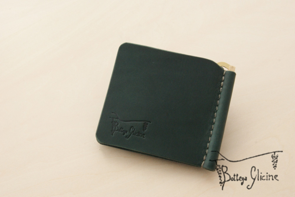 【マネークリップ / MONEY CLIP】 革財布 本革イタリアンレザー