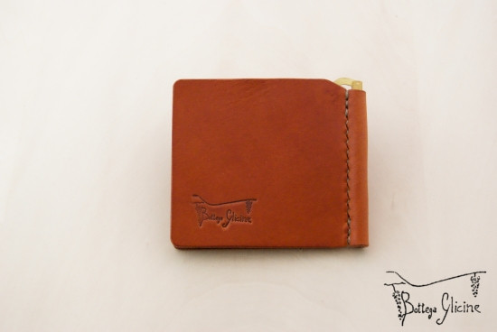 【マネークリップ / MONEY CLIP】 革財布 本革イタリアンレザー