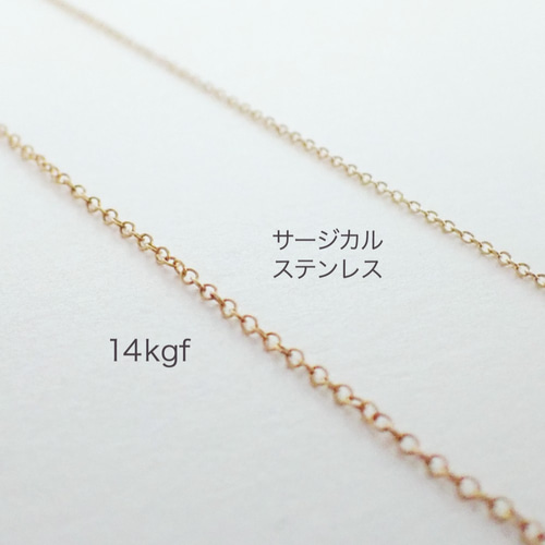 Creema限定✴︎淡水パールのネックレス5粒（14kgf変更可