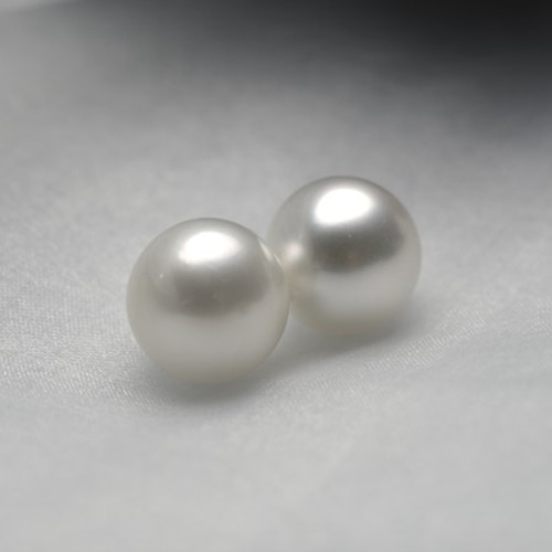 穴なし 白蝶真珠 無穴 12mm 1個 No.008 ラウンド系 白蝶パール 高級 