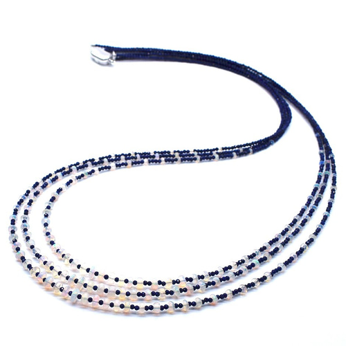 ラピスラズリ10連ネックレス 【公式通販】