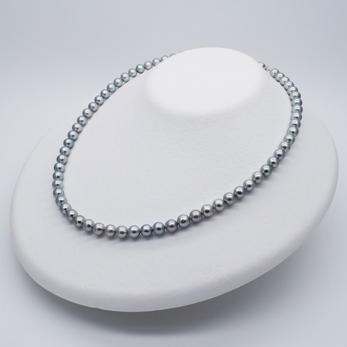 【希少】JUNKO SHIMADA 大粒真珠ネックレス シルバーグレー925 JUNKO SHIMADA 大粒真珠ネックレス925 約12mm シルバーグレー JUNKO