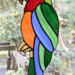 つがい　オウム　ステンドグラス 0_0ea3c5b8c15b8d0c8b7a244a9b7e