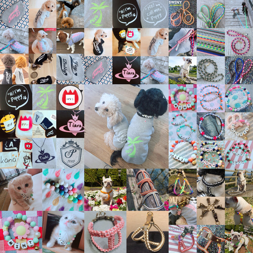 お花づくしカフェリード】❤︎6本編み❤︎選べるビーズ♡ハート