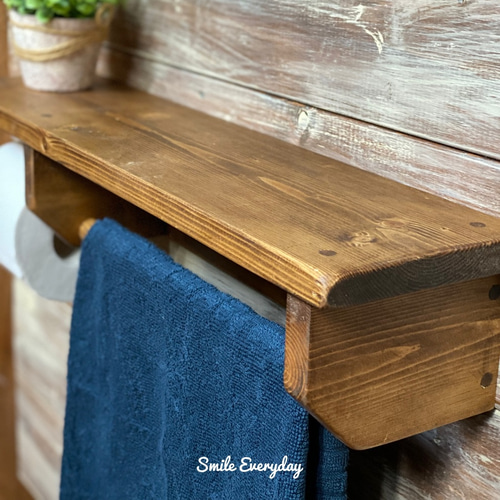 トイレットペーパーホルダー アンティークな感じがいい感じ