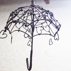 ワイヤクラフト　傘－その２ 8枚目の画像