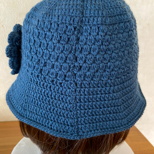 新品ローズバッドROSEBUDコサージュ付きニット帽ビーニーブルー水色ブラック青 ローズバット(ROSE BUD) | 通販・人気ランキング - 価格.com