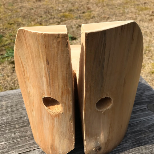 藤枝の椅子 手作り 花台