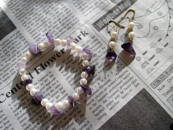あきさん専用♡天然石バレッタ lavender あきさん専用♡天然石バレッタ lavender 【公式通販】