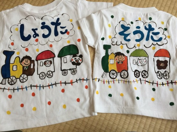 受注制作　つながるＳＬTシャツ(２枚セット) 1枚目の画像