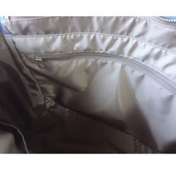 (オプション)Mサイズポケットいっぱいトート用・中布ファスナーポケット 1枚目の画像