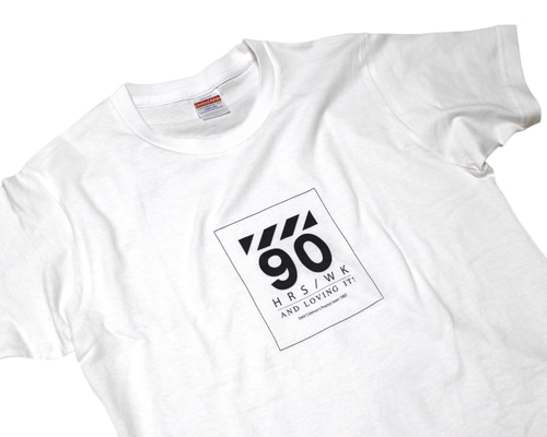 90 HRS WK Steve Jobs スティーブ ジョブズ APPLE Tシャツ Tシャツ