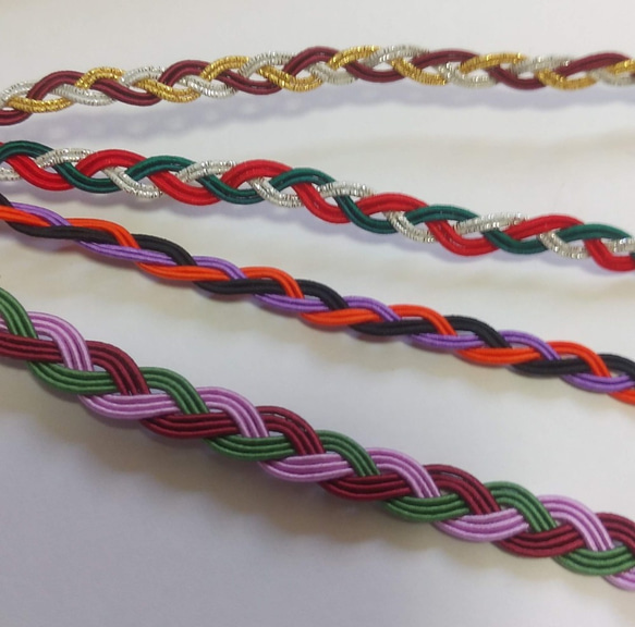 受注生産】水引の三つ編みパーツ オーダーページ ひも・コード