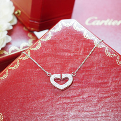 カルティエ風ハートネックレス ネックレス・ペンダント minajewel 通販