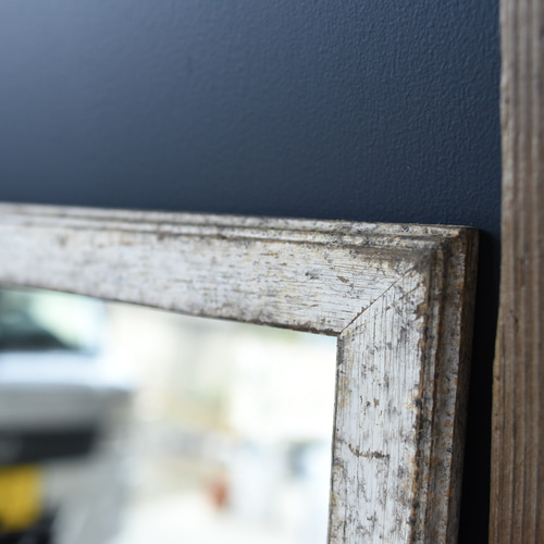 サイズオーダー できる シャビーシックミラー 壁付可 洗面所