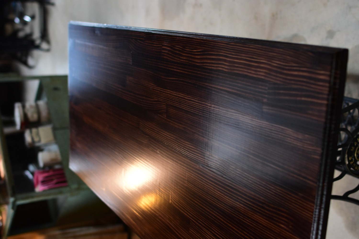 singer網脚/ ダイニングテーブル　天板サイズ変更可　130㎝×60㎝　テーブル　食卓　机　デスク