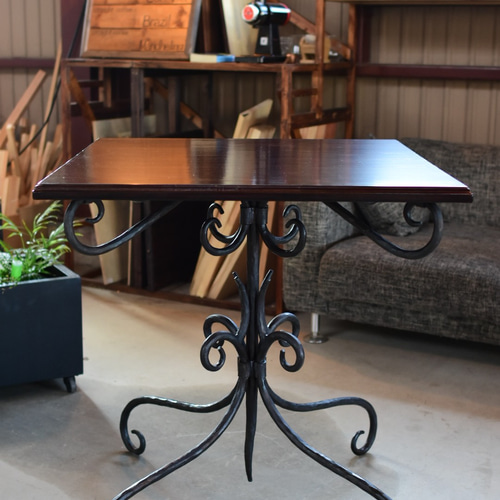 ロートアイアン ダイニングテーブル 天板 食卓 ダイニング テーブル