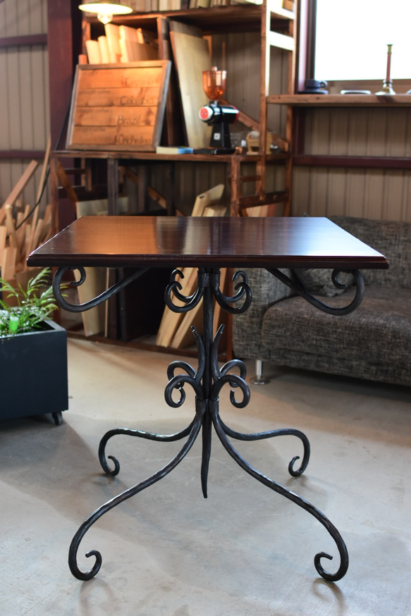 ロートアイアン ダイニングテーブル 天板 食卓 ダイニング テーブル