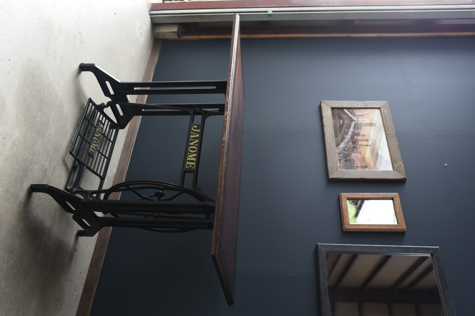 ダイニングテーブル　130×60㎝　天板　食卓　ダイニング　テーブル　カフェ　アンティーク