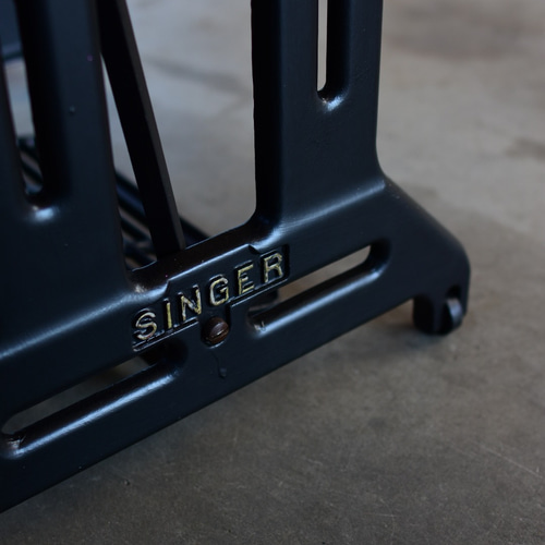 singer 四方枠天板 アンティークミシンテーブル 80cm*45cm サイズ変更
