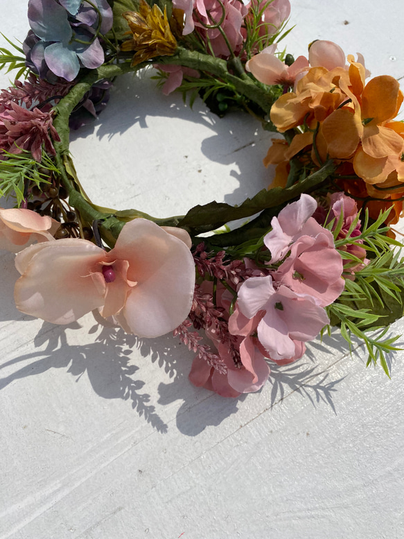 はな冠 （くすみカラー） その他アクセサリー cottonroll 通販｜Creema  