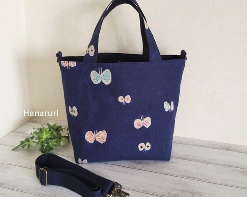 ハンドメイドஐ..2wayトートバッグ∂бミナペルホネン⚮̈ ご専用》ハンドメイドஐ..2wayトートバッグ∂бミナペルホネン