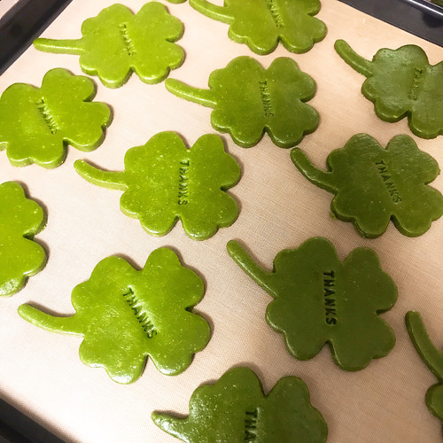 てんとう虫とクローバーのハッピークッキー2枚入り×3袋セット 送料無料