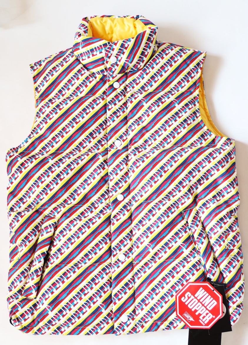 HAPPYクーポン付きリバーシブルダウンベストSサイズ《WINDSTOPPER®️》