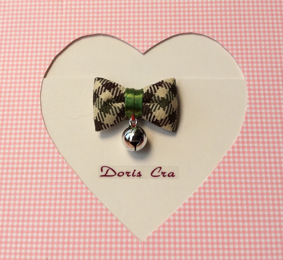 Doris Cra ペットの首輪 ~ B1.絶妙な小さな蝶ネクタイ xs 2枚目の画像