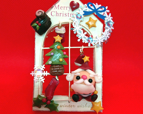 樹脂粘土ドール　サンタクロース 0_3558c3133c83b8c9ede4e597e455