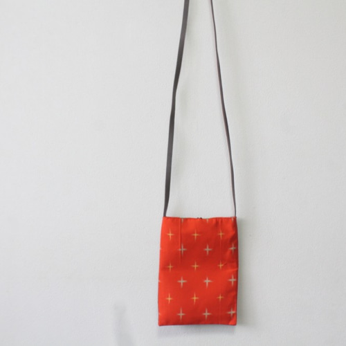 ☆大島紬×銘仙着物ショルダーバッグ♪ ショルダーバッグ Tiny garden