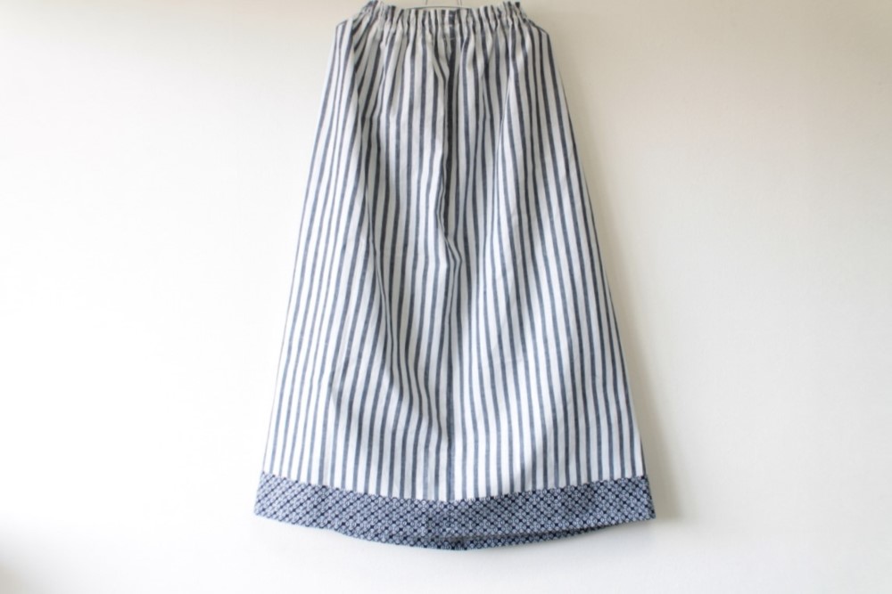 ☆浴衣ロングスカート☆ストライプ♪/31ys59