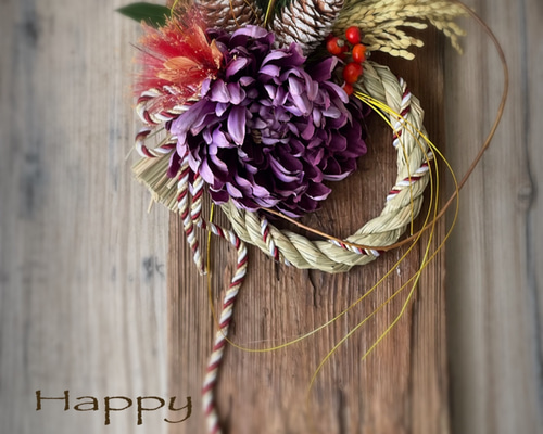 お正月　しめ縄飾り　一点飾り 0_047117d7d6018c5864c91ef733bc