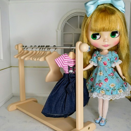 ゆゆ様＊Jiji＊ハンドメイド 飾り棚 3点＊kyo＊ドール ハンガーラック 0_0b95d94514dc4c2ab9e08b928cba