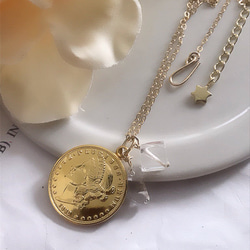 14kgf  ◆ coin Necklace◆ 3枚目の画像