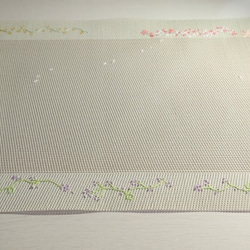 花の手刺繍ランチョンマット 4枚目の画像