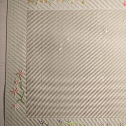 花の手刺繍ランチョンマット 6枚目の画像
